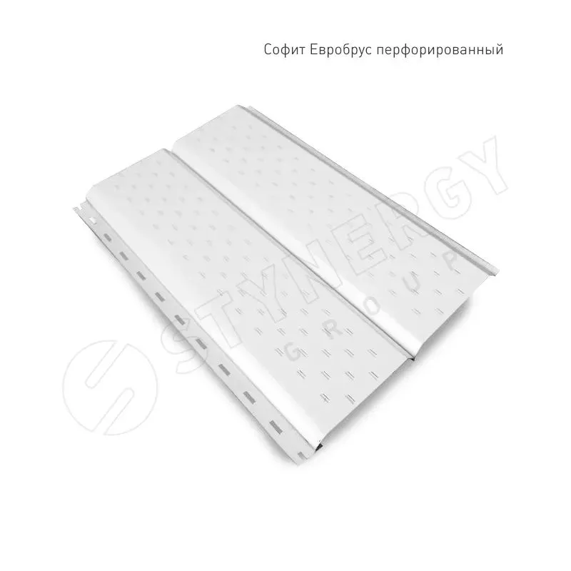 Софит металл. полная перфорация Евробрус PE 0,45 RR32