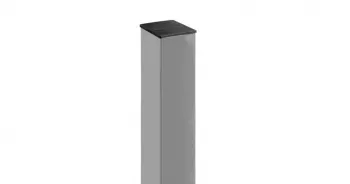 Столб Grand Line 62*55*1,4*2,0 м RAL 7040 с отверстиями ПОД ЗАКАЗ