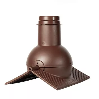 Krovent Коньковый выход Pipe-Cone (канализационный) RR29 Красно-коричневый