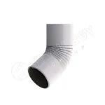 Колено сливное D150*60 гр Stynergy RAL 7004