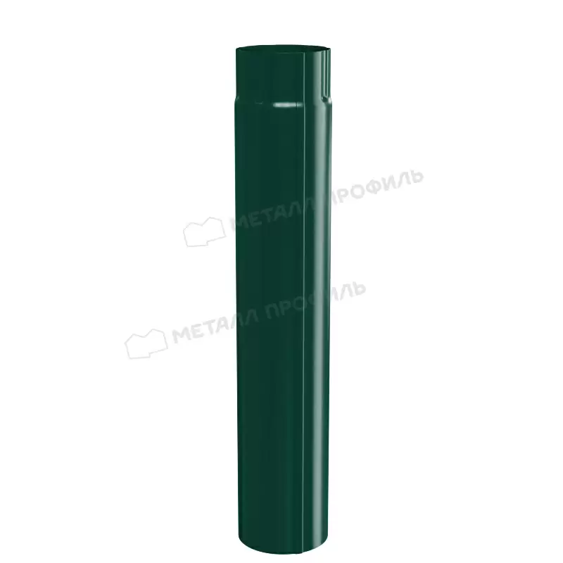 Труба L=2000 Металл Профиль Престиж d=100 мм RAL 6005 зеленая Металл