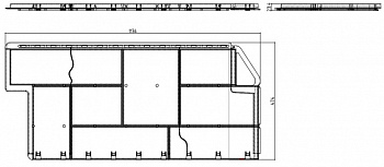 Панель Альта-Профиль Гранит 1010*450 0,46 м2 пиренейский